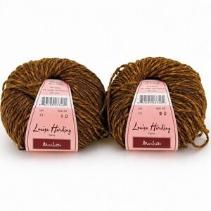 Louisa Harding Merletto Yarn Lot 2 Color 13 Dye Lot 60 Discontinued Italy